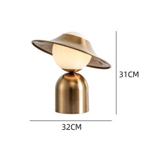 Minimalist Creative Bedroom Table Lamp (Option: 32x31CM)
