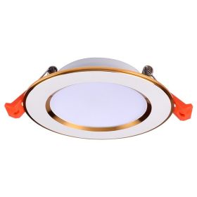 Creative Simple Anti-fog Straw Hat Downlight (Option: Warm white 4000K-2inches 3W)