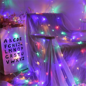 6.56ft/9.84ft/12.12ft/32.8ft Led String Lights; Christmas Party Lights Suppliers (Items: 6.56Ft, Color: Multicolor)